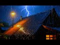 Heavy Rain on Metal Roof  (11 Hours) — Sleep Ambience No Ads | RainSounds for Sleeping