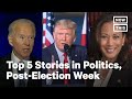 Top 5 Politics Stories, Week of: Nov. 8-13, 2020 | NowThis