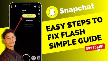 How to Fix Flash on Snapchat - Snapchat Tutorial for Beginners !