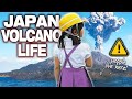 What Living on Japan's Most Active Volcano is Like