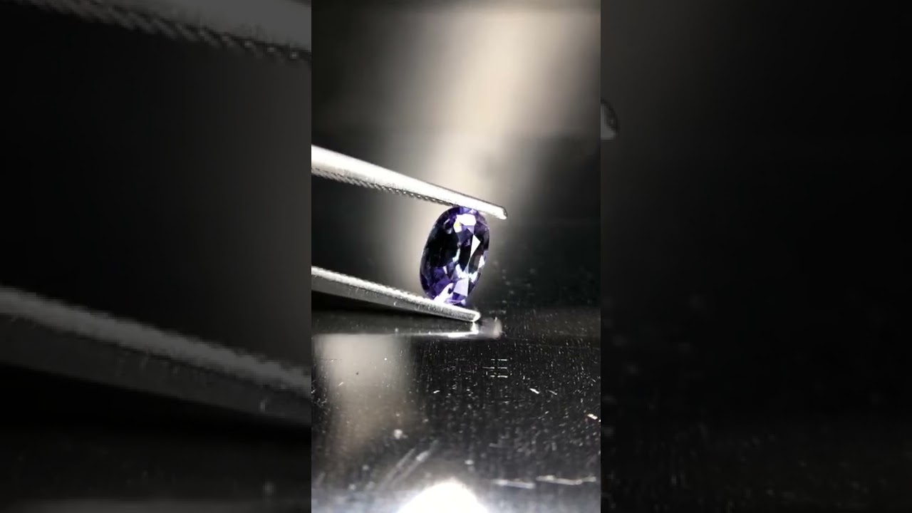 淑やかなライラックカラー 0.63ct 天然 ラベンダーゾイサイト
