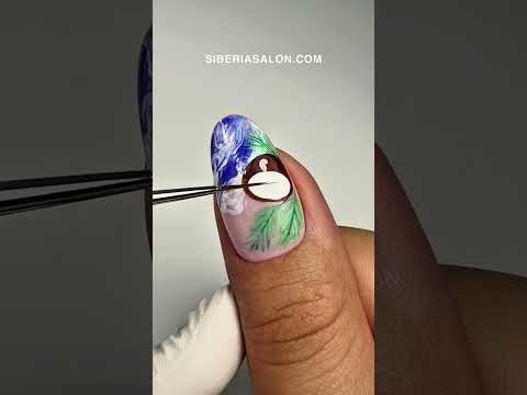 COCONUT NAILS with 3D Texture 🥥☀️ #SummerNails