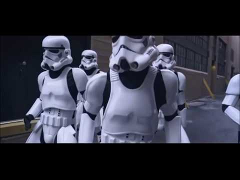 justin timberlake Stormtroopers Dance CAN'T STOP THE FEELING!