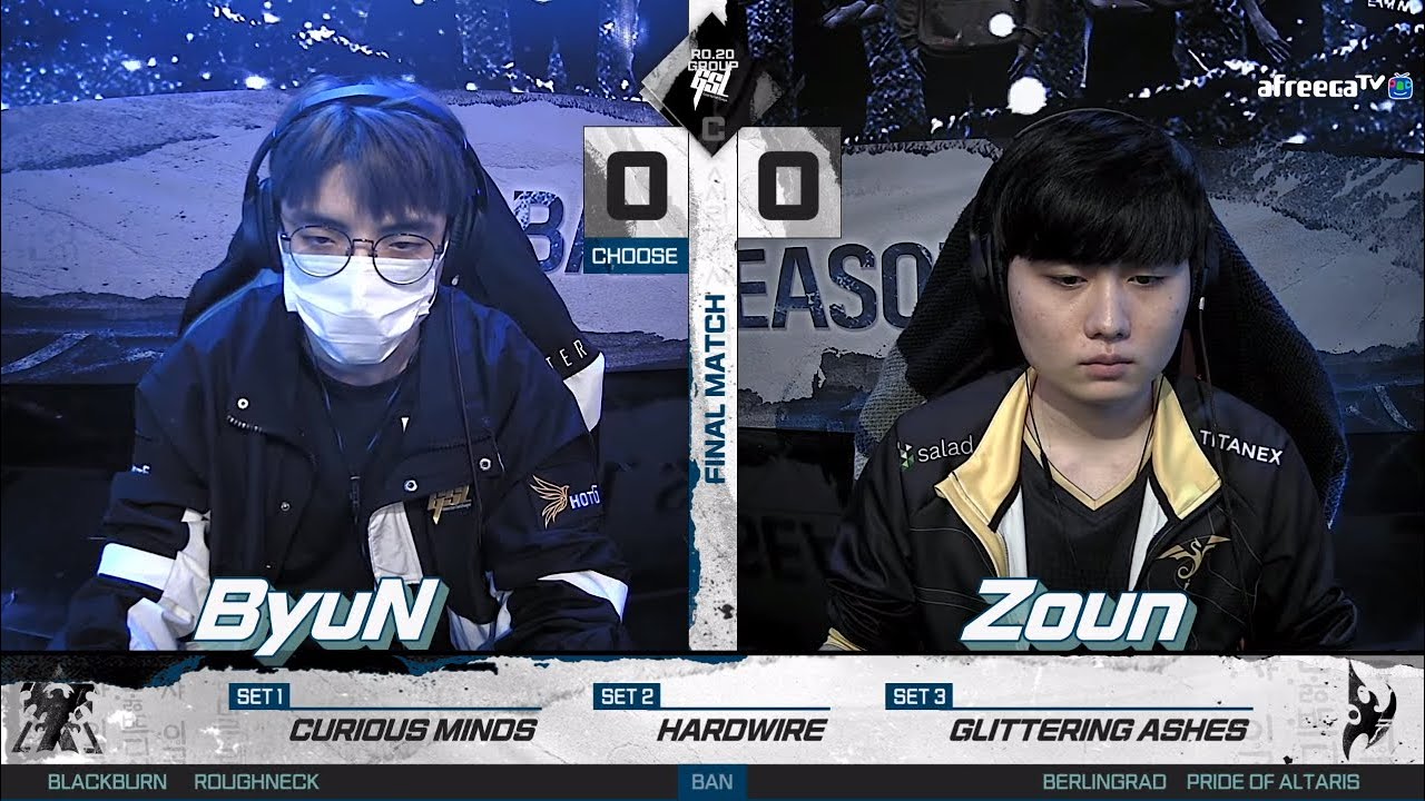 [2022 GSL S1] Ro.20 Group C Match5 Zoun vs ByuN