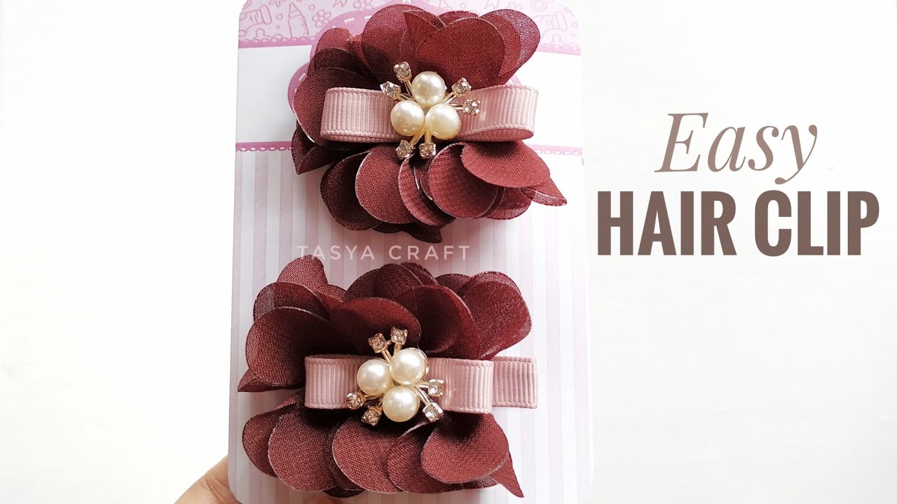 DIY Hair Clip YouTube