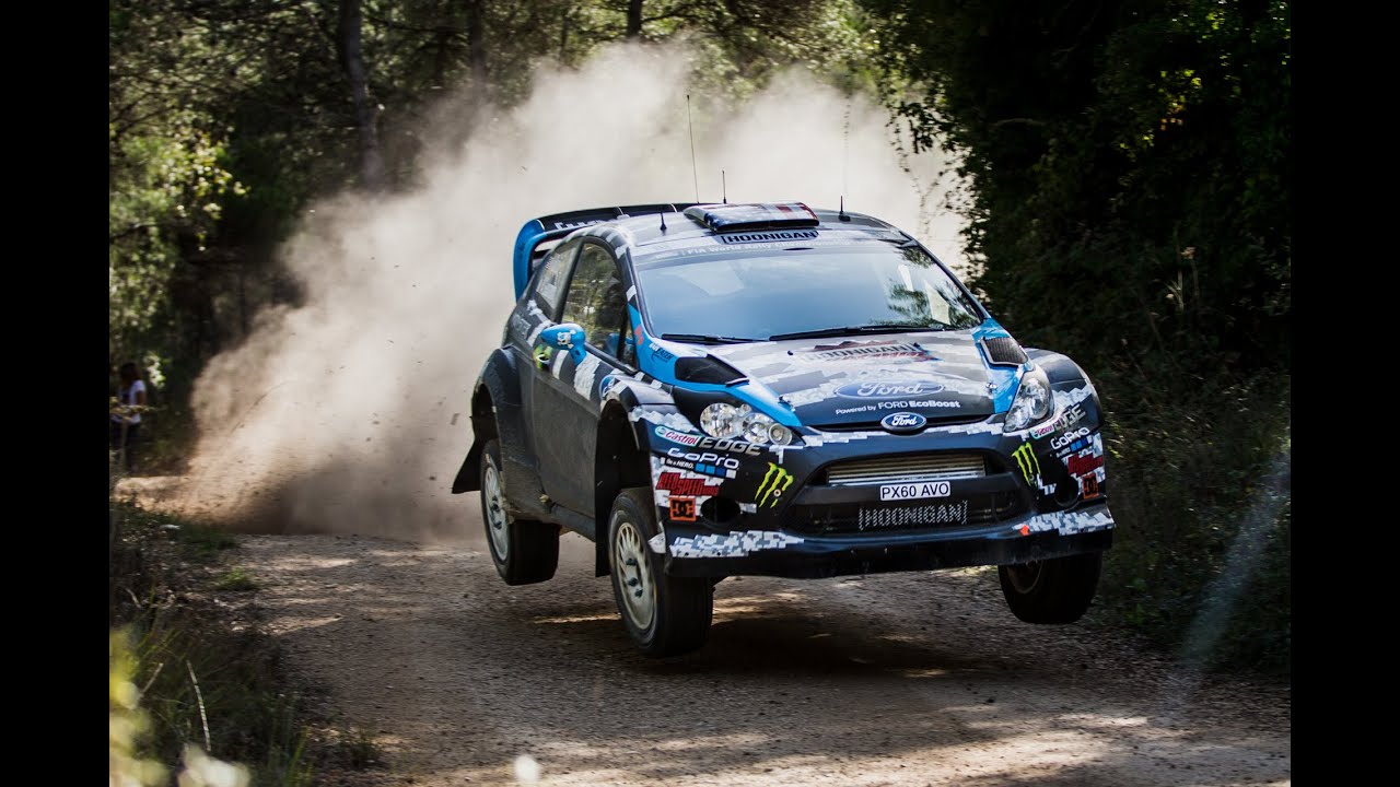 Ken Block and Alex Gelsomino test for WRC Spain 2014 - YouTube