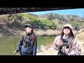 るあ&ななせと3月の高山ダム
