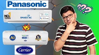 Panasonic vs Carrier AC⚡Best 1.5 Ton Budget Friendly Inverter Split AC⚡Carrier vs Panasonic Split AC