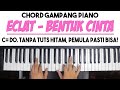 Download Lagu Tutorial Chord Piano | Eclat - Bentuk Cinta | Mudah Dipahami Untuk Pemula