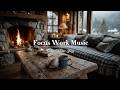 Cozy Winter Jazz | Coffee Shop Ambience | Work and Jazz ~ Relaxing Instrumental Piano Music