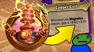 The BEST Copper Coil Strat! | Hearthstone Battlegrounds
