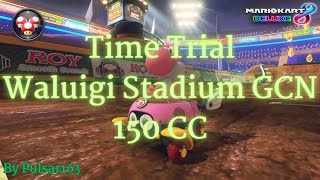 (bWS) MK8D Time Trial Waluigi Stadium GCN 150cc (2:00.286) By Pulsar163 [Subscriber]