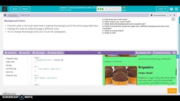 Code.org Lesson 11 - More CSS