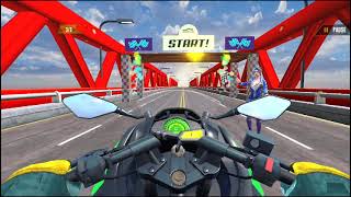 Police Moto Bike Highway Rider Traffic Racing Game screenshot 4