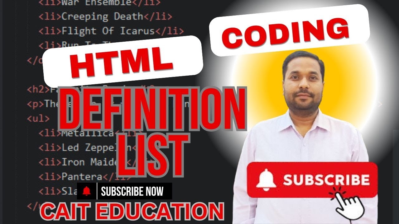Definition List in HTML web Desining Definition List in HTML web ...