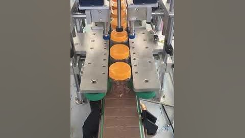 Inline cap screwing machine for plastic jar|YQ machinery lug capping systems