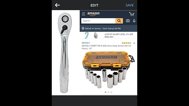 Dewalt 1/2” drive and deep socket set unboxing and review