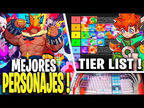 SMASH LEGENDS TIER LIST !Los MEJORES / PEORES PERSONAJES + CODIGO 100 GEMAS GRATIS de la TEMPORADA 1