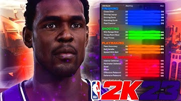 NBA 2K23 *RARE* CHRIS WEBBER BUILD | OVERPOWERED 2-WAY SCORING PF BUILD W/ SHOOTING & CONTACT DUNKS