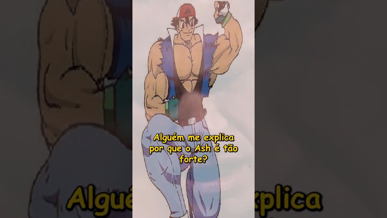 Ash Maromba??! kkkkkkkkk #memes #anime #pokemon #ashketchum #bodybuilding