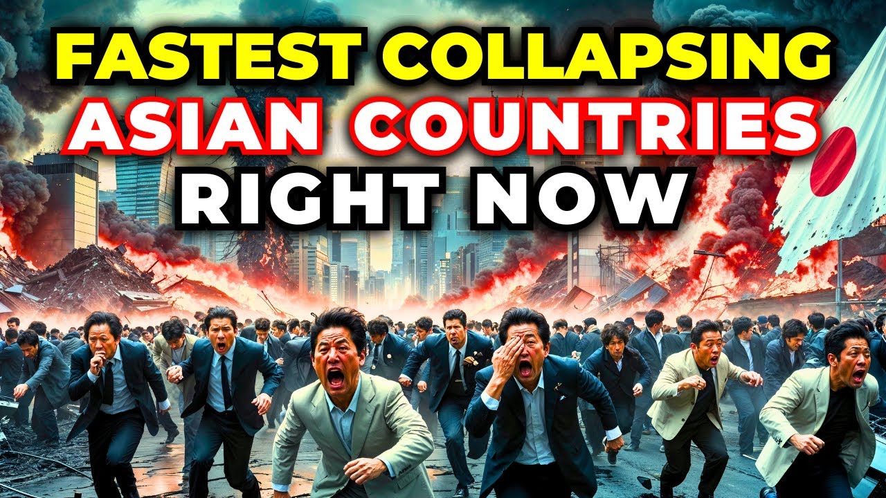 Top 10 FASTEST COLLAPSING ASIAN Countries in 2025 (Shocking Crisis Update)