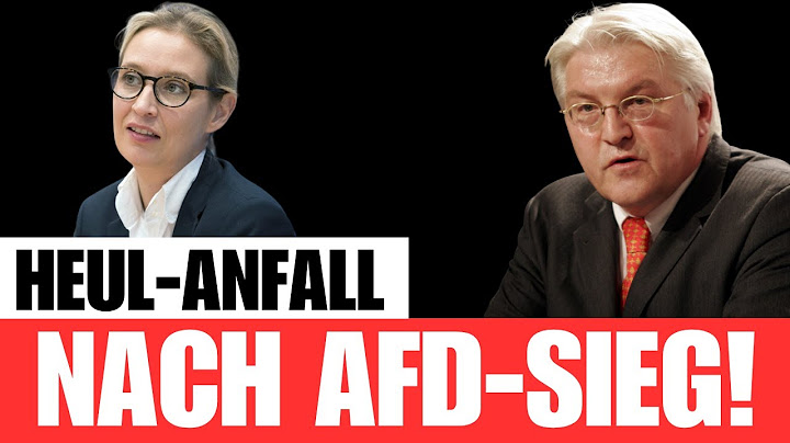 Great triumph for the AfD – Steinmeier emotionally shaken!