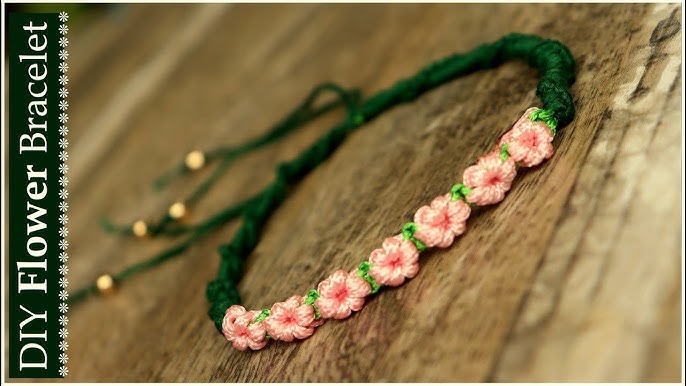 DIY Flower Bracelet – Hemptique