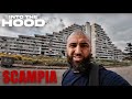 Inside a camorra mafia neighbourhood  solo walk through scampia naples   into the hood