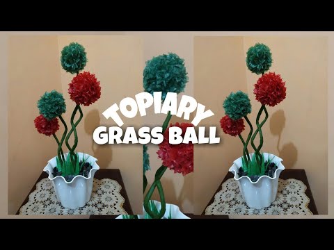 Video: Cara Membuat Bola Topiary