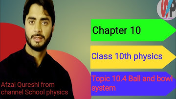 Topic 10.4 ball and bowl system|ch.10| Class 10th physics