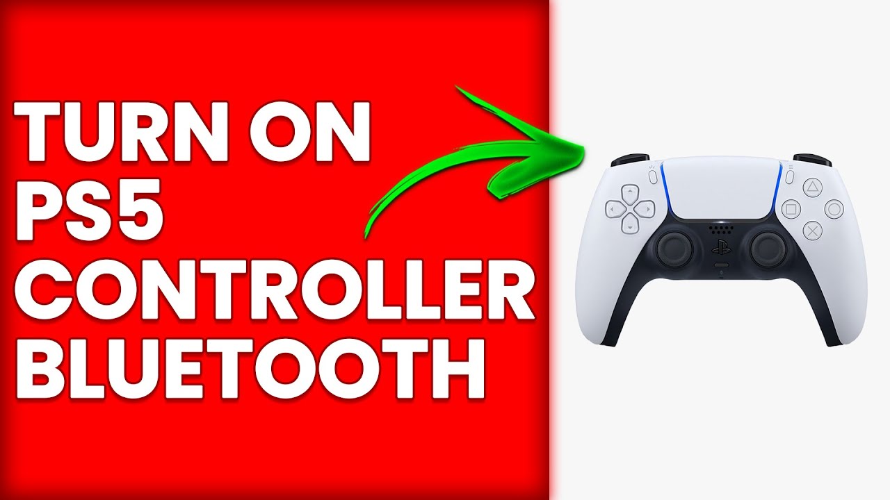 How To Turn On PS5 Controller Bluetooth (How To Activate PS5 Controller ...