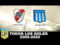 Todos los goles del clásico | River Plate vs. Racing Club | 2005-2020