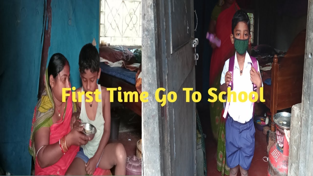 First Time Going To School After Lockdown # Village Girl