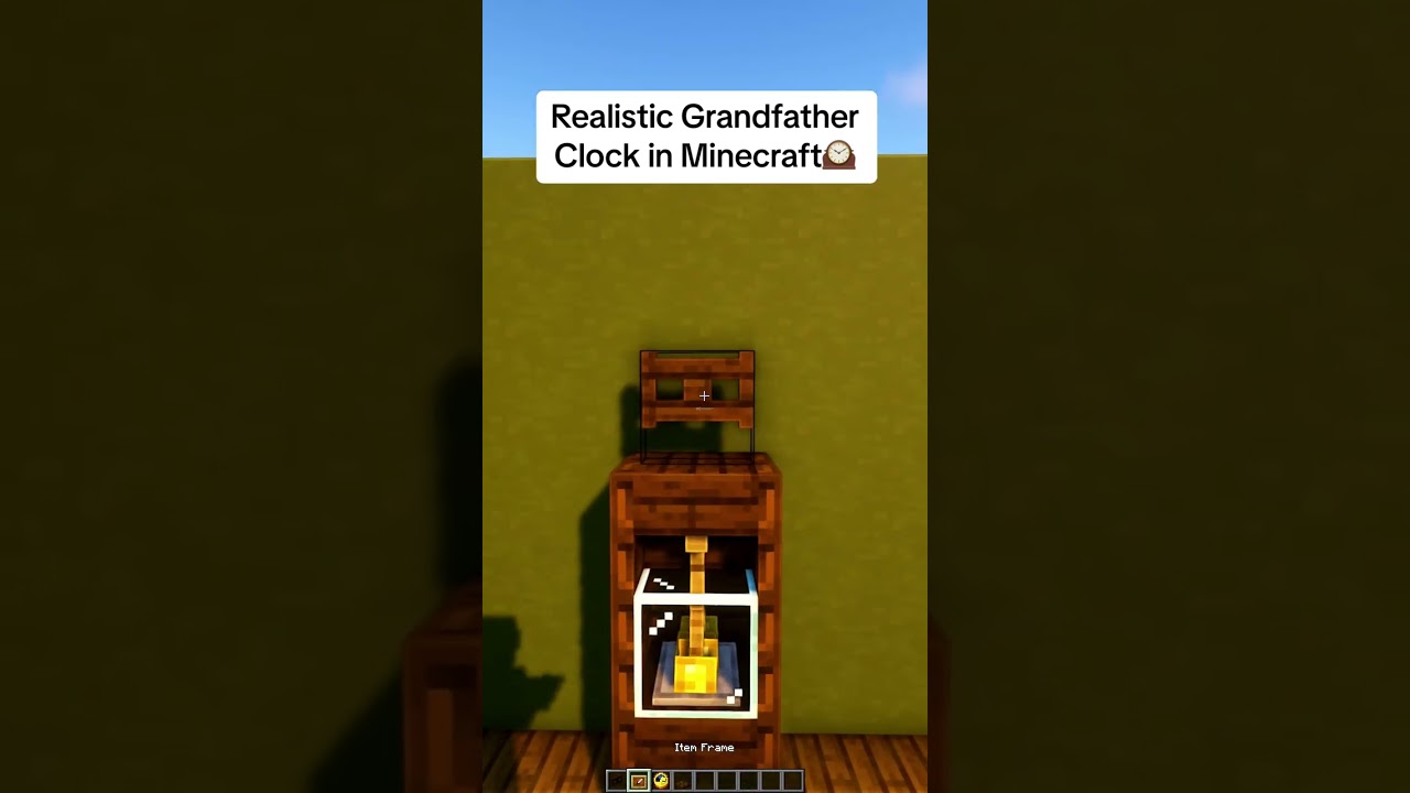 Grandfather Clock Enderman Farm : r/Minecraftbuilds