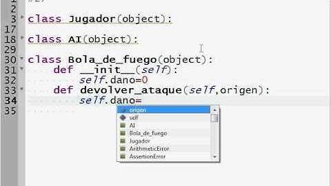 Programacion Python 33: Juego Objetos Parte 2 (Clase Bola de Fuego y Golpe Letal)