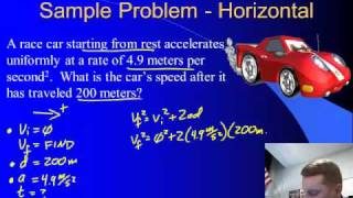 Regents Physics: Kinematic Equations