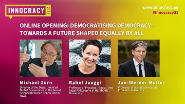 Opening of Innocracy 2021: Democratising Democracy - Towards a future shaped equally by all