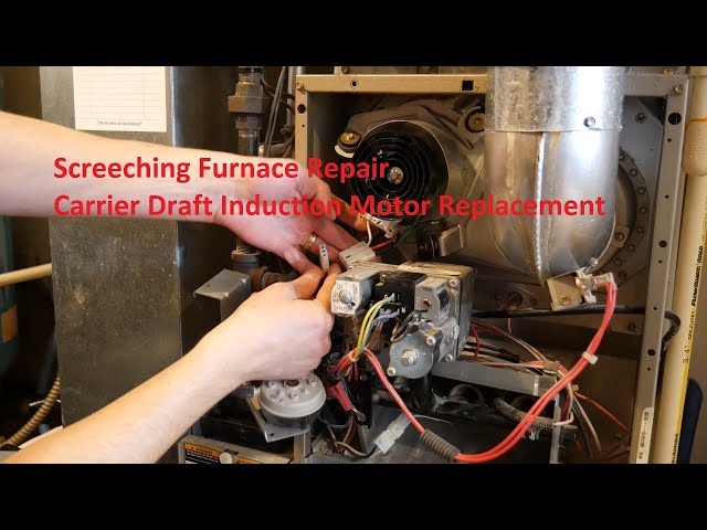 Screeching Furnace Repair - Carrier Draft Inducer Motor Replacement in 4K -  YouTube