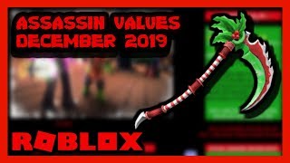 Roblox Assassin Value List December 2019 Youtube - roblox assassin value list december 2017