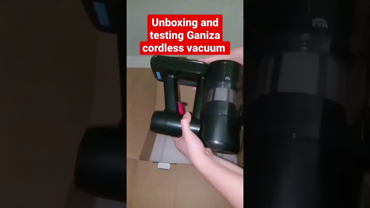 Ganiza cordless vacuum 