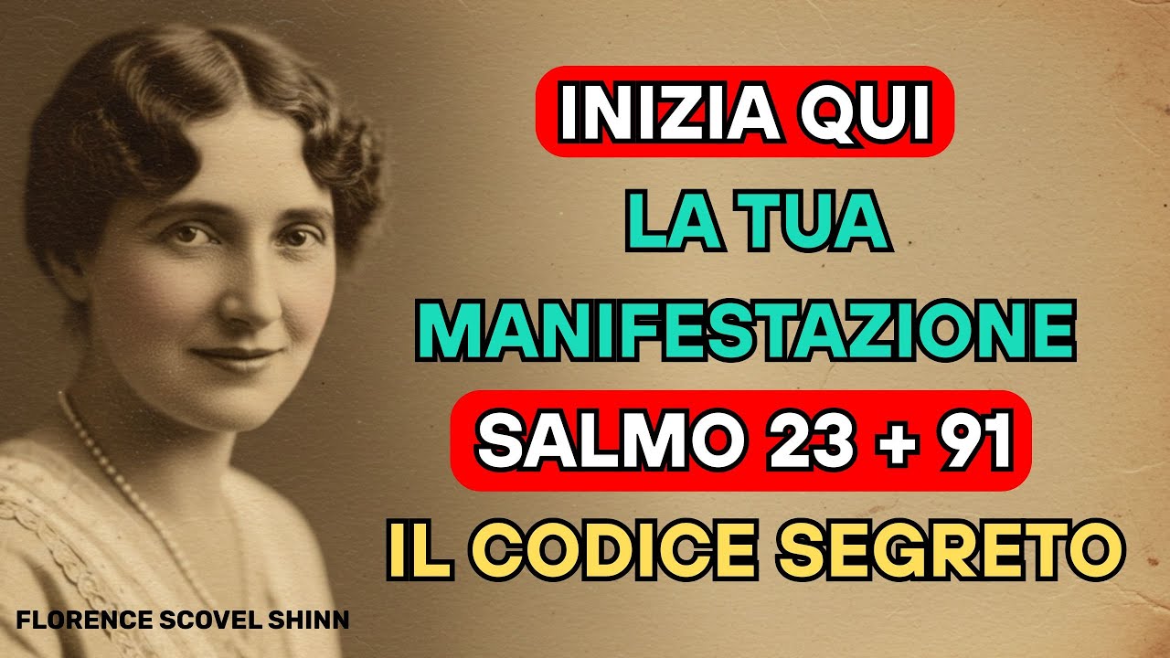 L'UNIVERSO TI RISPONDE QUANDO FAI QUESTO — IL RITUALE PROIBITO DI FLORENCE SCOVEL SHINN