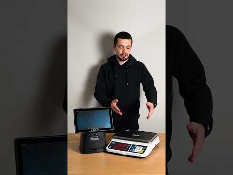 Моноблок для кав'ярні, бару, пабу, піцерії, суші-бару, кафе, фаст-фуду з вбудованим принтером чеків. Гарантія, видео 1