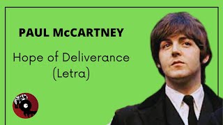 Paul McCartney -  Hope of Deliverance (Lyrics) - #paulmccartney #beatles