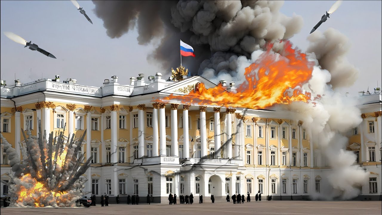 2 Minutes Ago! Putin's Presidential Building Destroyed by Ukraine's ...