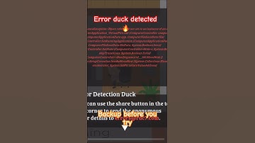 Sneaky Sasquatch - error duck detected | the virtual fire disc #sneakysasquatch #bug #error