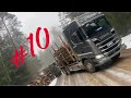 Latvian timber truck 10 jauns gads un piekabe grvi 