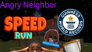 Angry Neighbor Speed Run