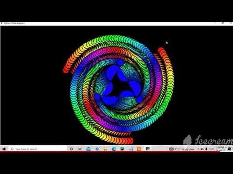 python turtle shape with code|| graphic design shapes using turtle ...
