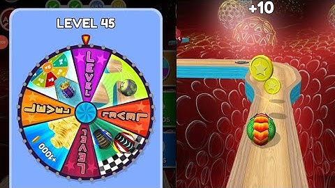 Going Balls Spin The Wheel Level 45 ( Android & IOS Gameplays )