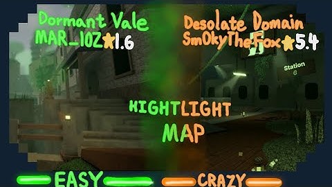 Roblox flood Escape 2 new highlights map Desolate Domain [Crazy] & Dormant Valt [Easy]